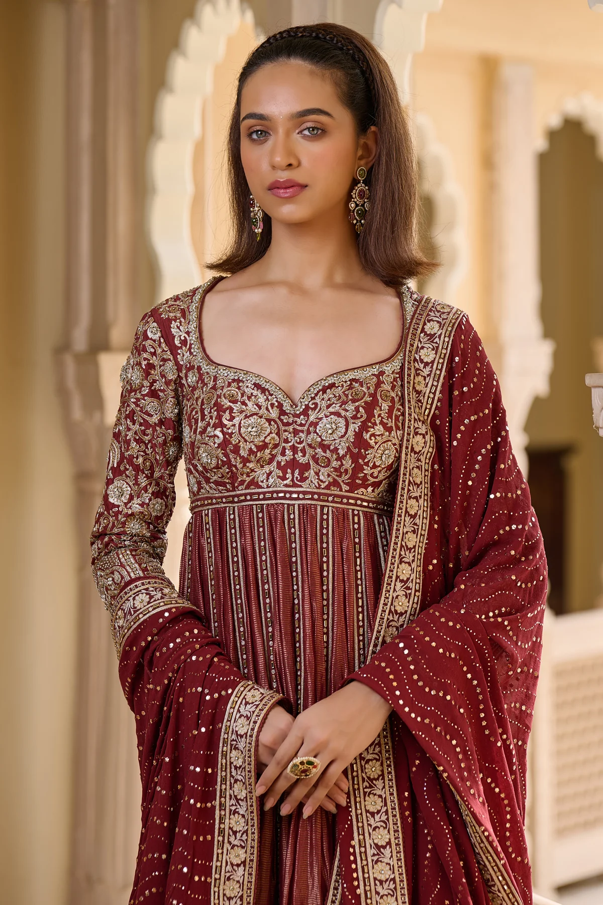 Quintessence Bidri Sharara Set - Image 2