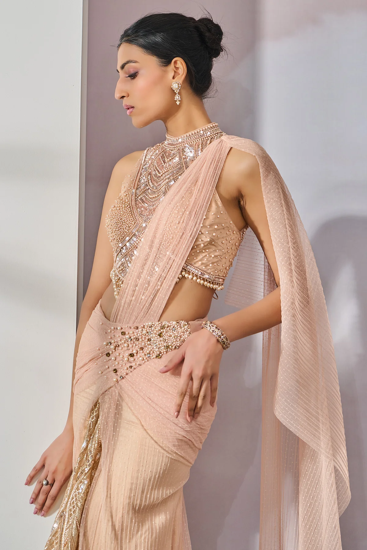 SOL Blouse Concept Saree - Image 4