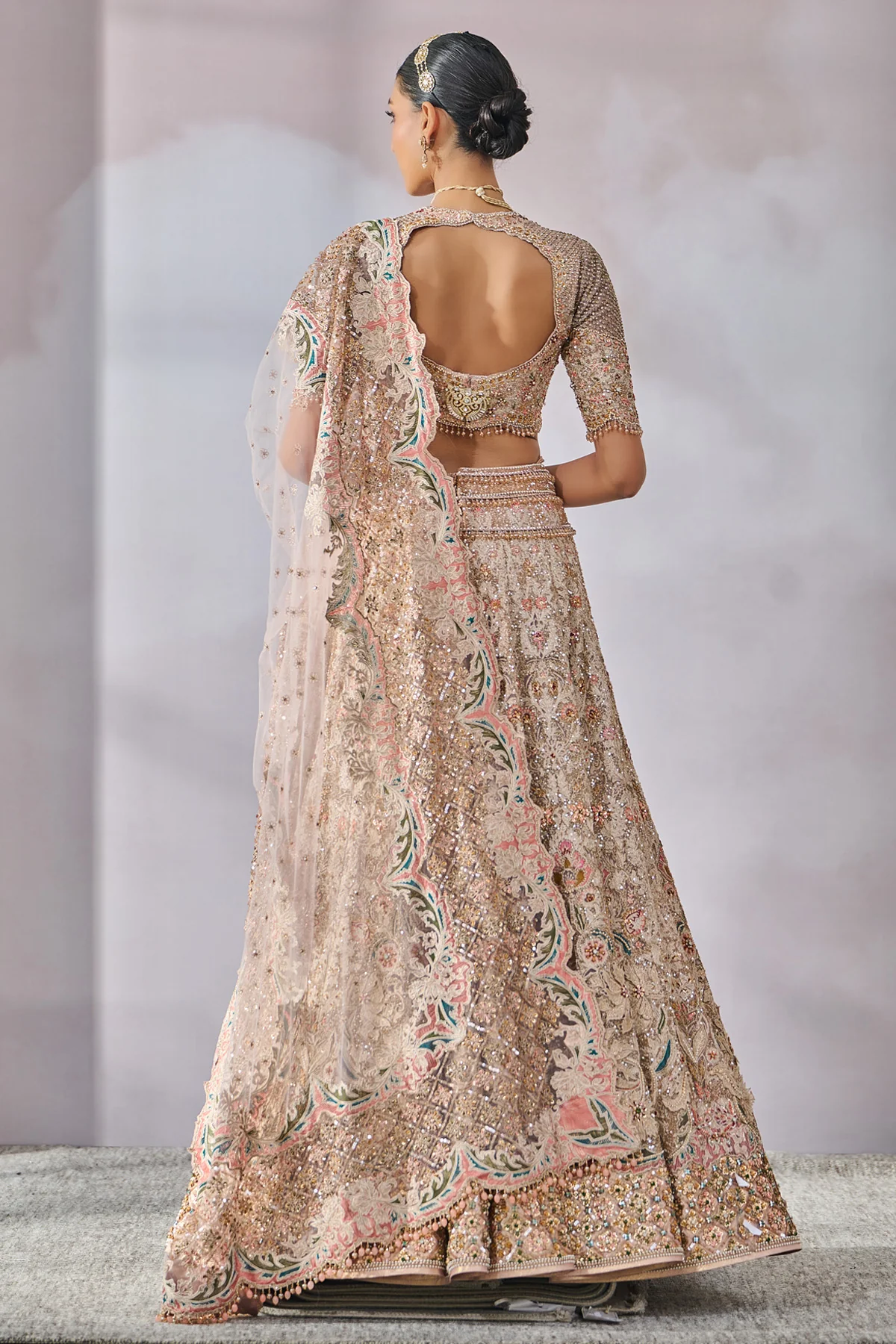 SOL Blouse Dupatta Lehenga - Image 3