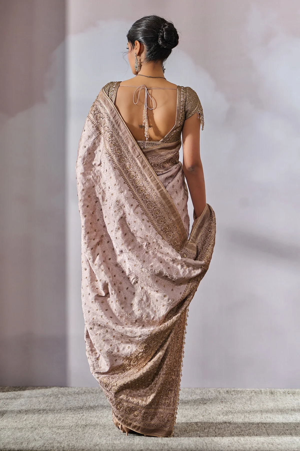 SOL Blouse Saree - Image 4