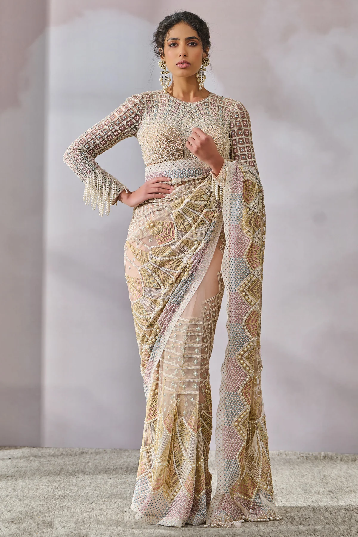 SOL Blouse Saree