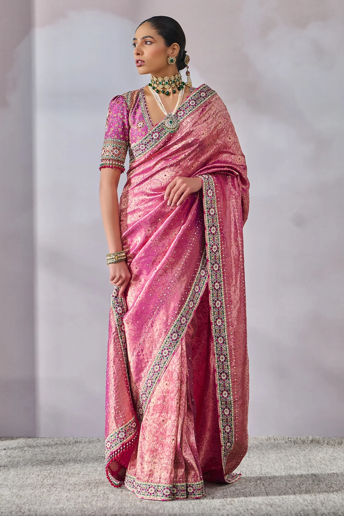SOL Blouse Saree