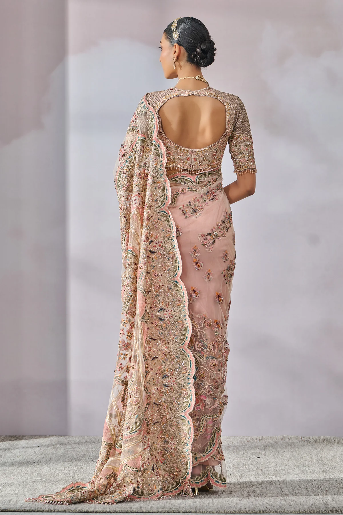 SOL Blouse Saree - Image 3
