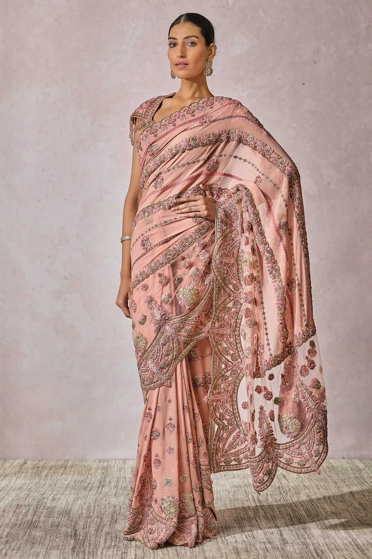 SOL Blouse Saree - Image 3