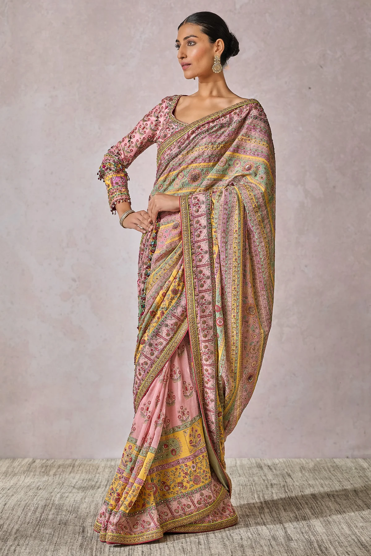 SOL Blouse Saree - Image 3