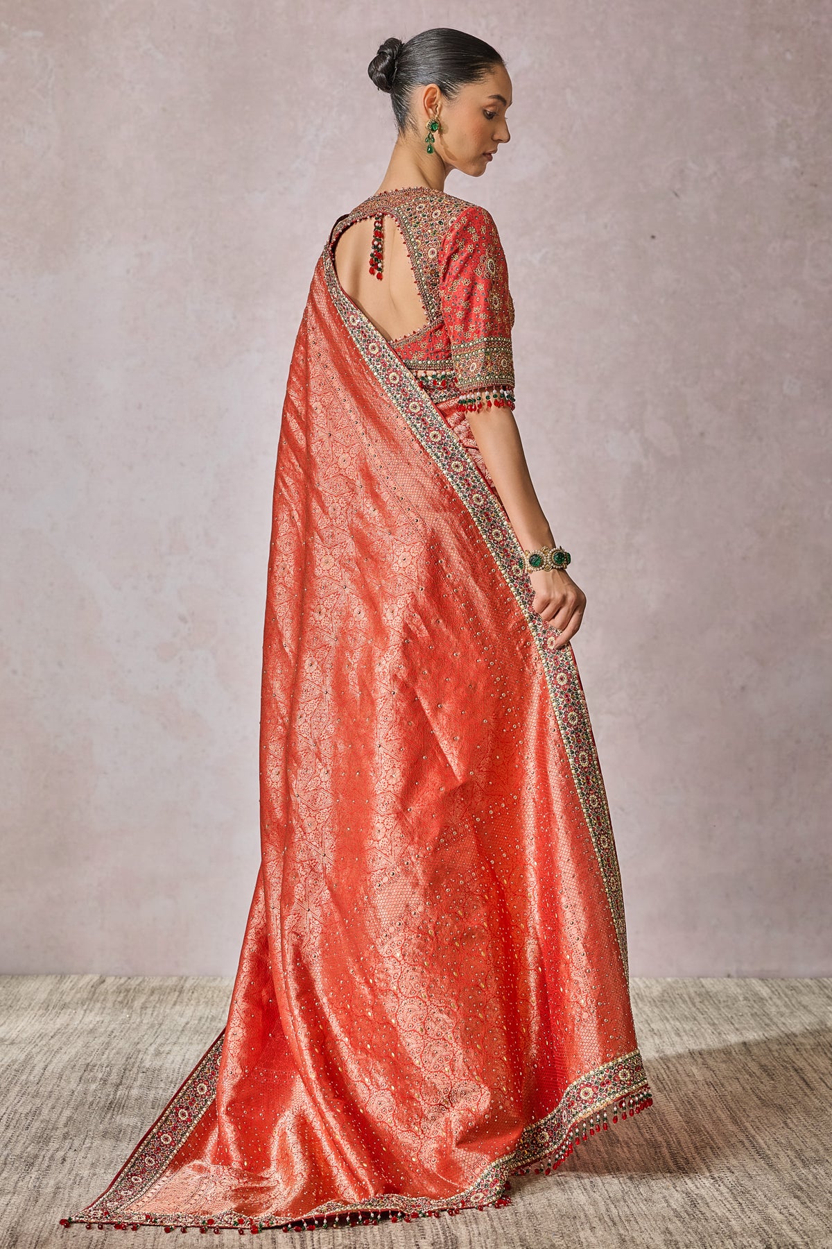 SOL Blouse Saree - Image 3
