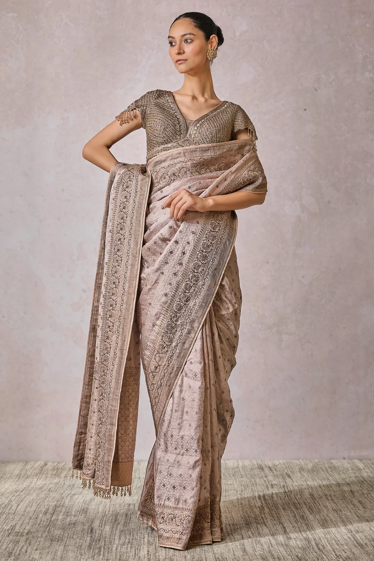 SOL Blouse Saree - Image 3