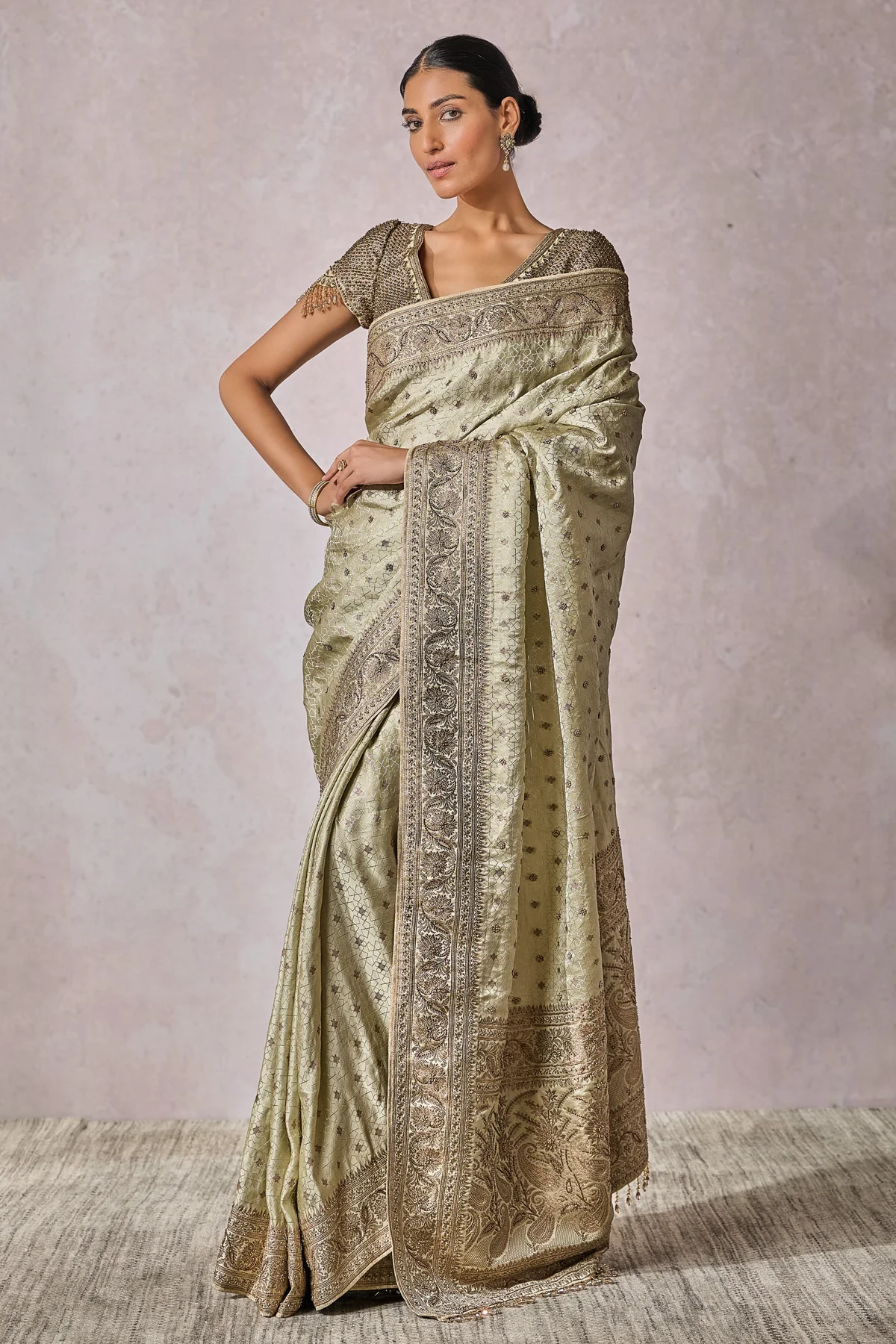 SOL Blouse Saree - Image 3