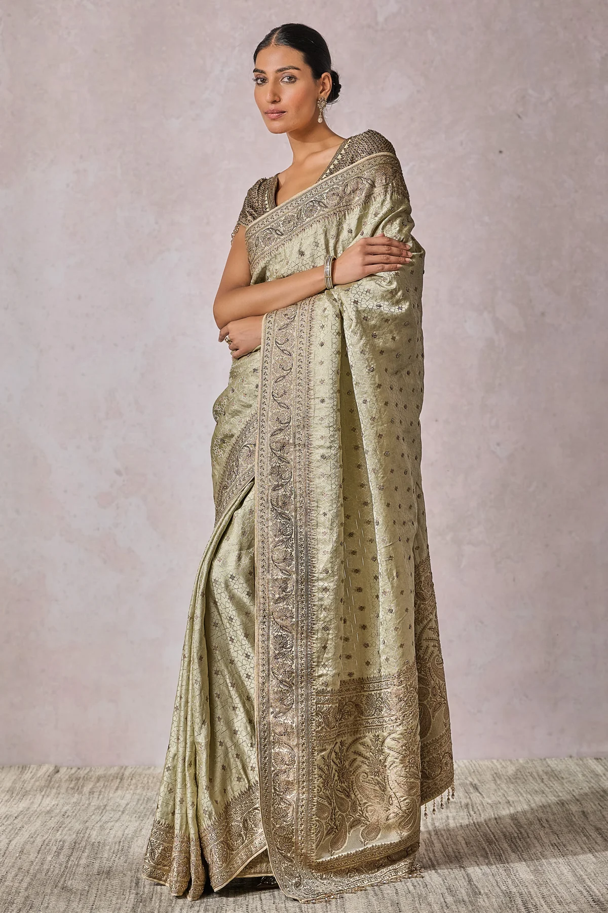 SOL Blouse Saree - Image 4