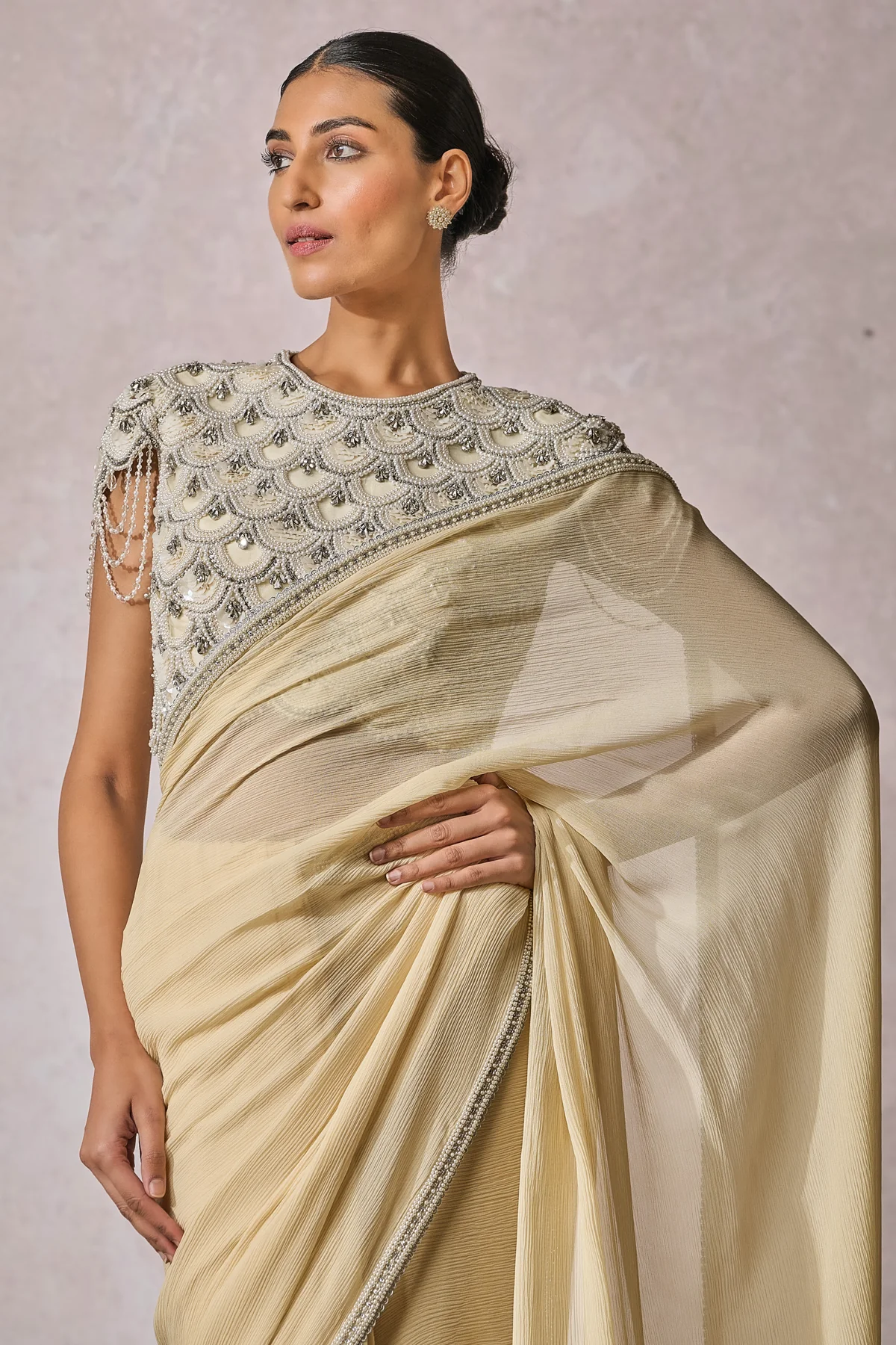 SOL Blouse Saree - Image 2