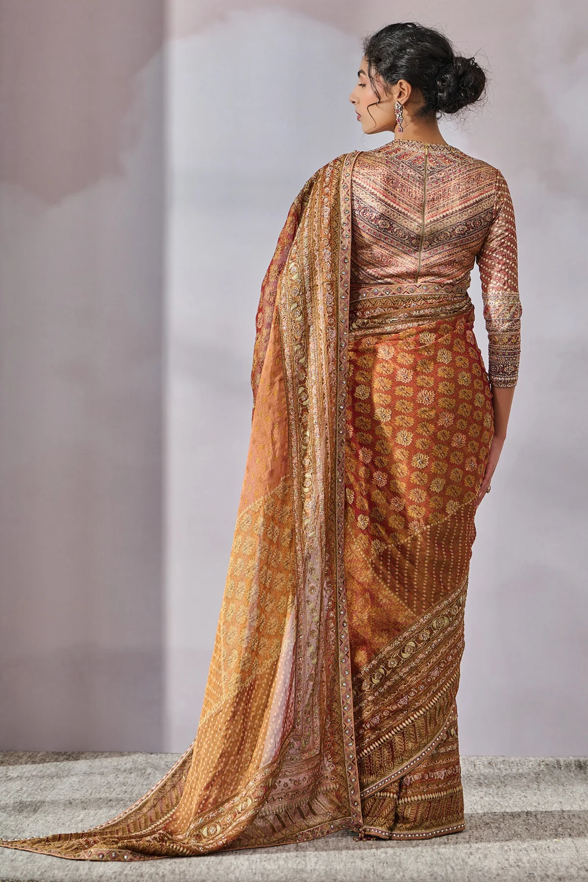 SOL Blouse Saree - Image 3