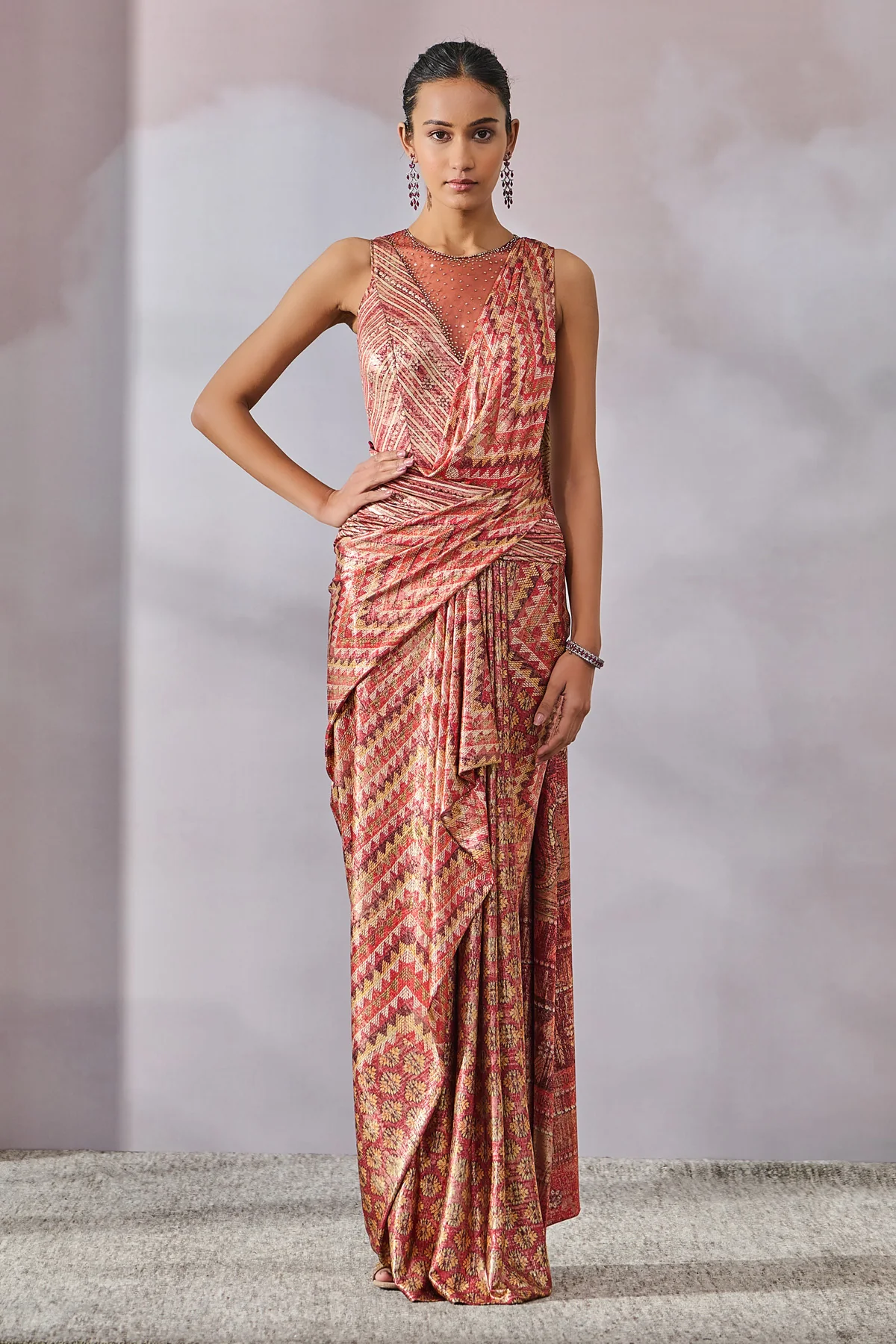 SOL Bodysuit Concept Saree