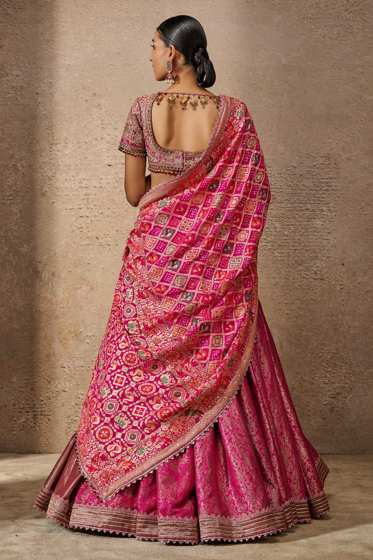 Otherworldly Brocade Embroidered Lehenga - Image 4