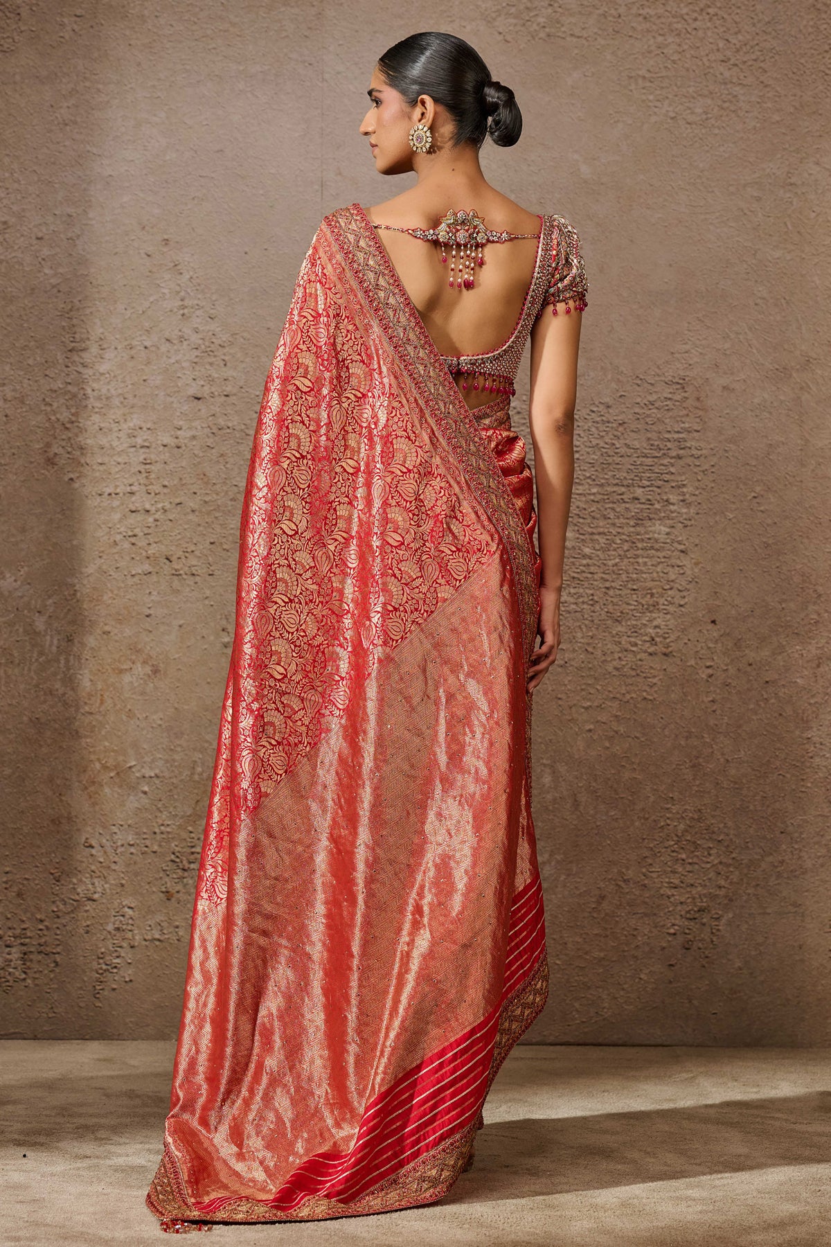 Brocade Saree Blouse Fabric - Image 4