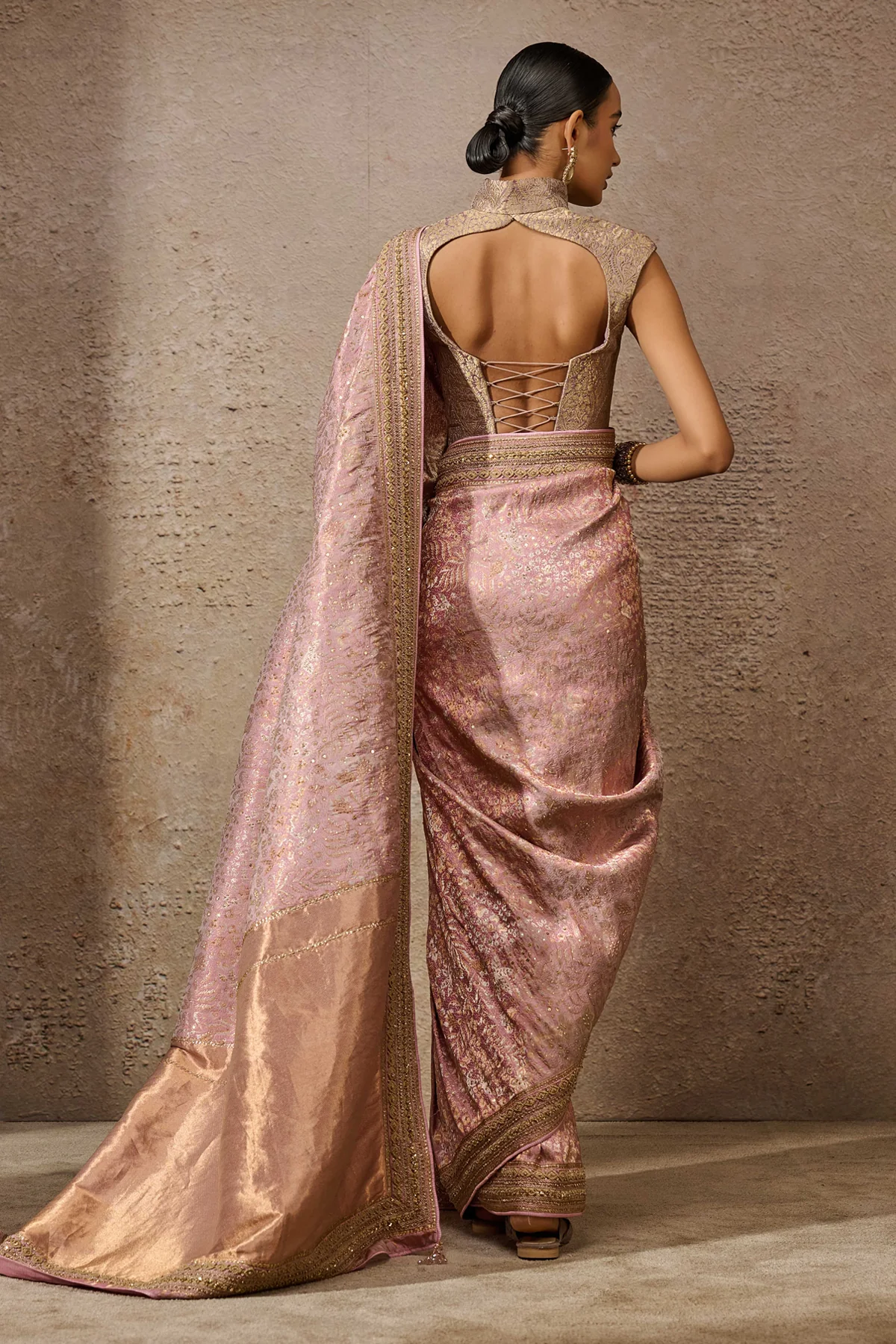 Brocade Saree Blouse Fabric - Image 4