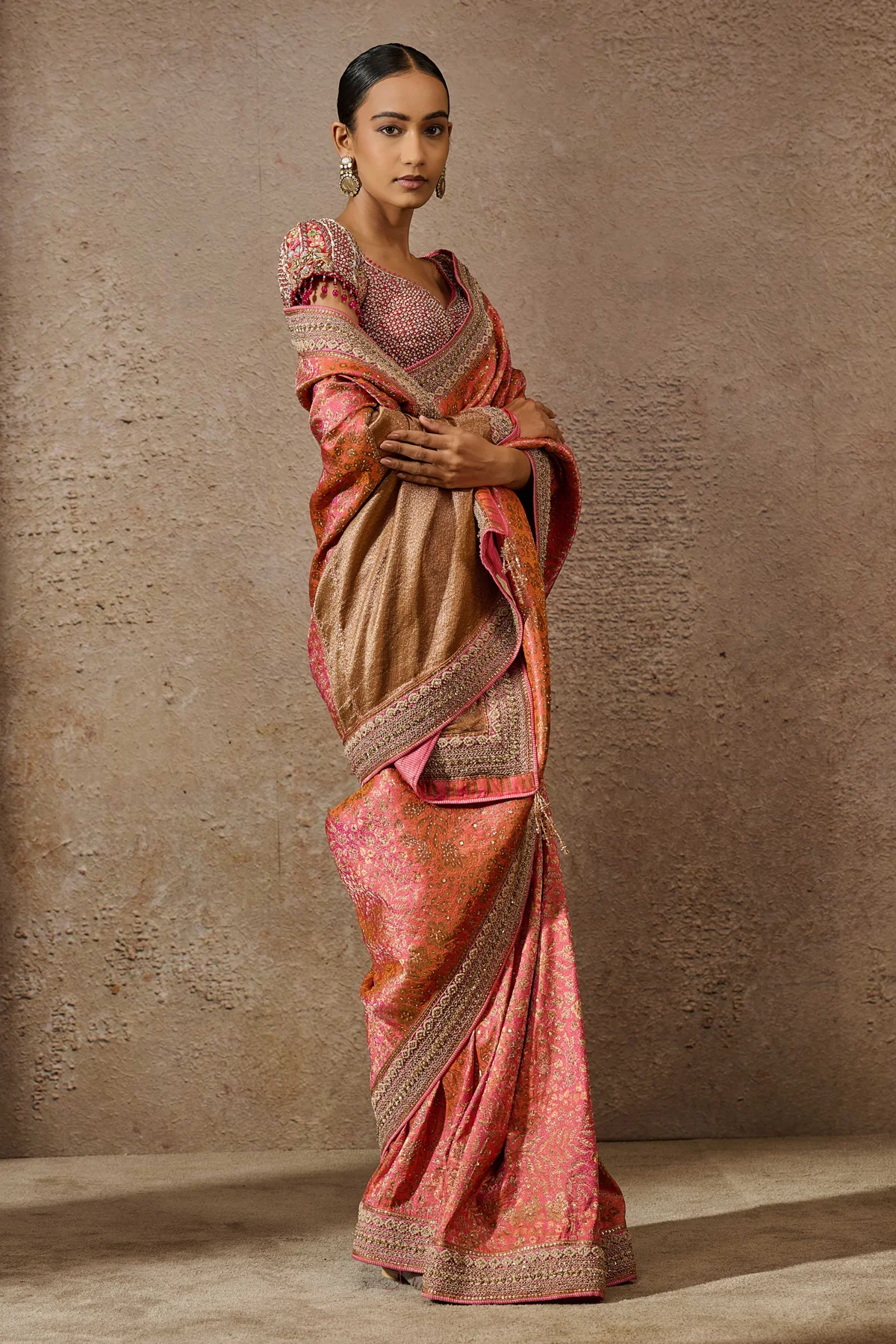 Brocade Saree Blouse Fabric - Image 3