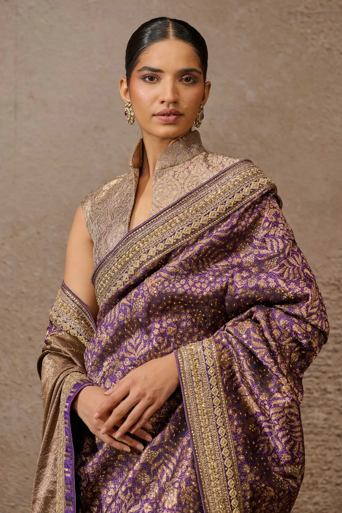 Brocade Saree Blouse Fabric - Image 3