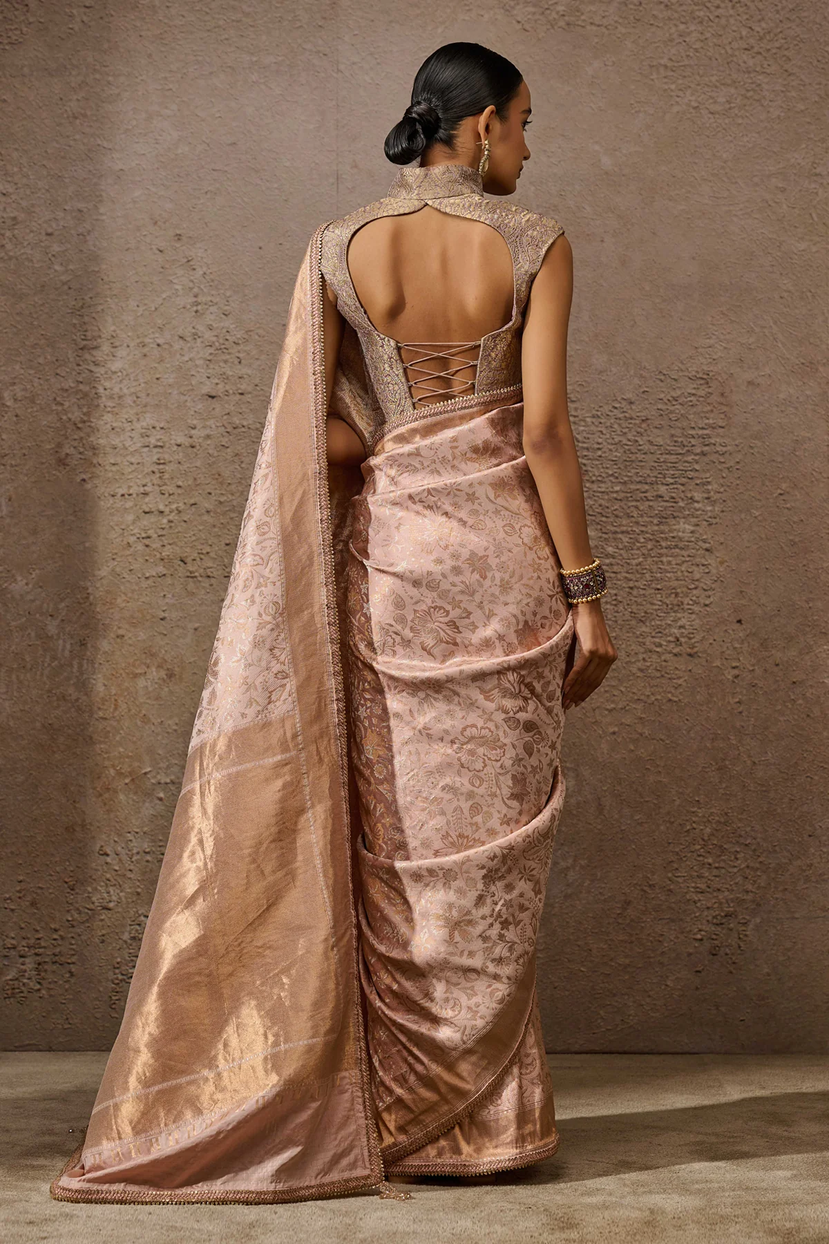 Brocade Saree Blouse Fabric - Image 4