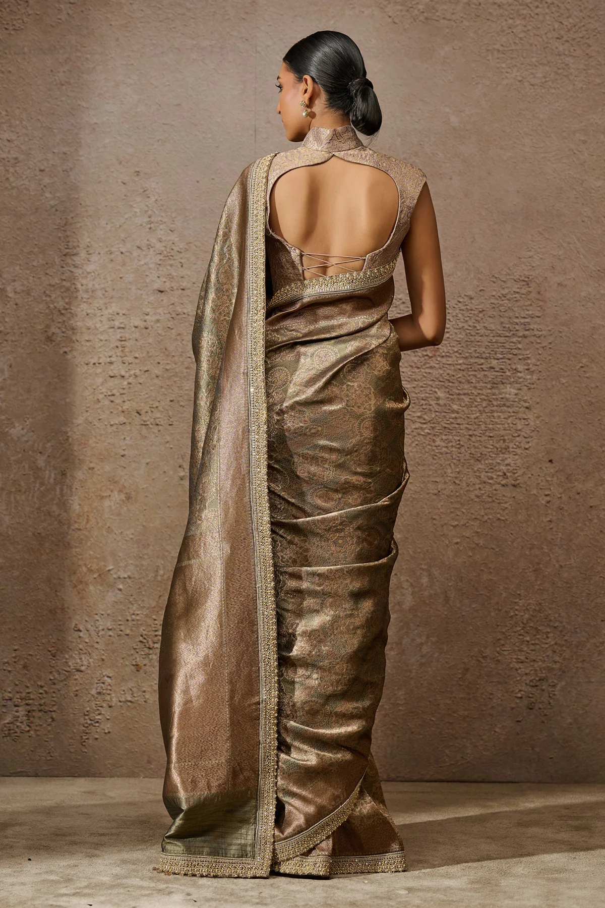 Brocade Saree Blouse Fabric - Image 4