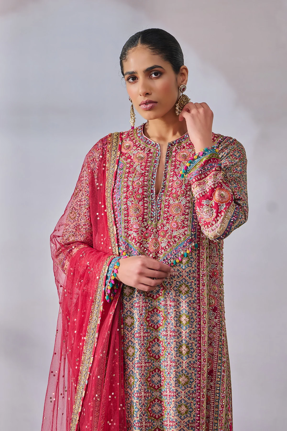 SOL Churidar Dupatta Kurta - Image 2