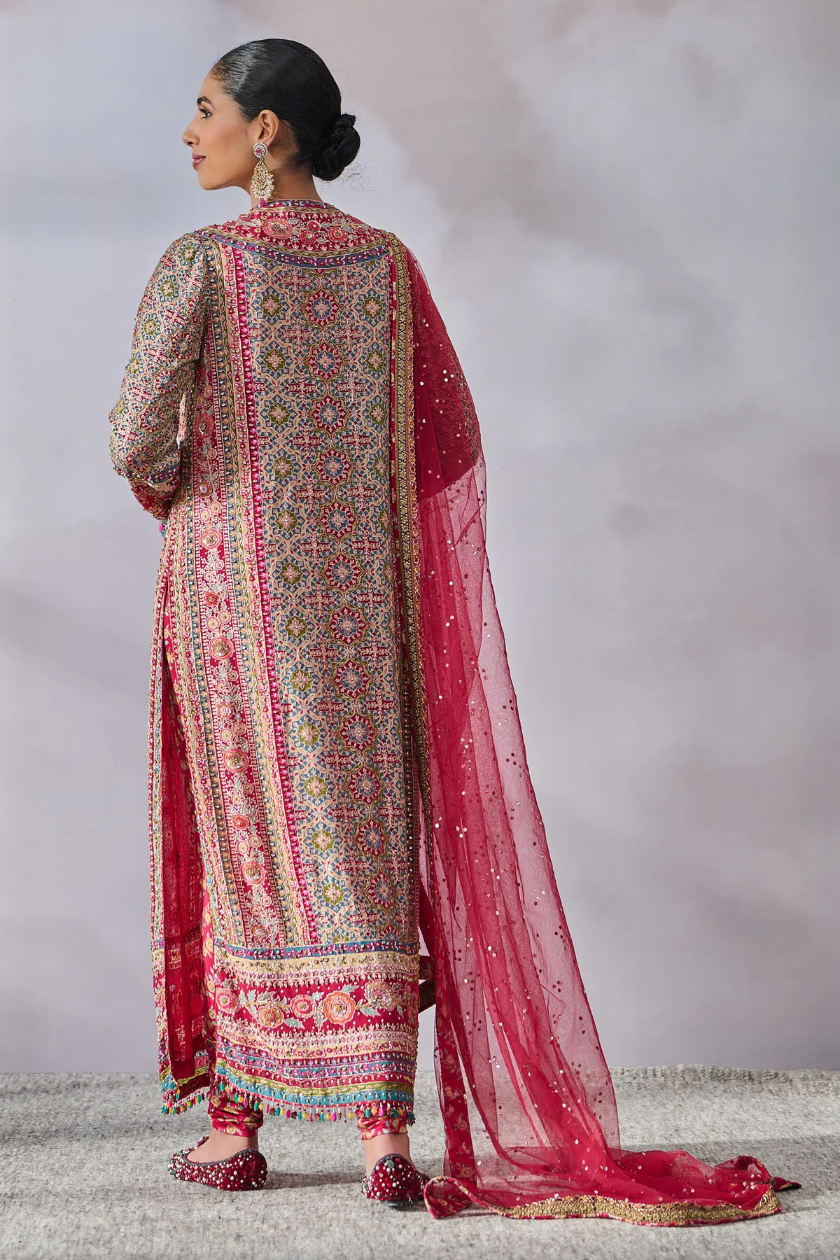 SOL Churidar Dupatta Kurta - Image 4