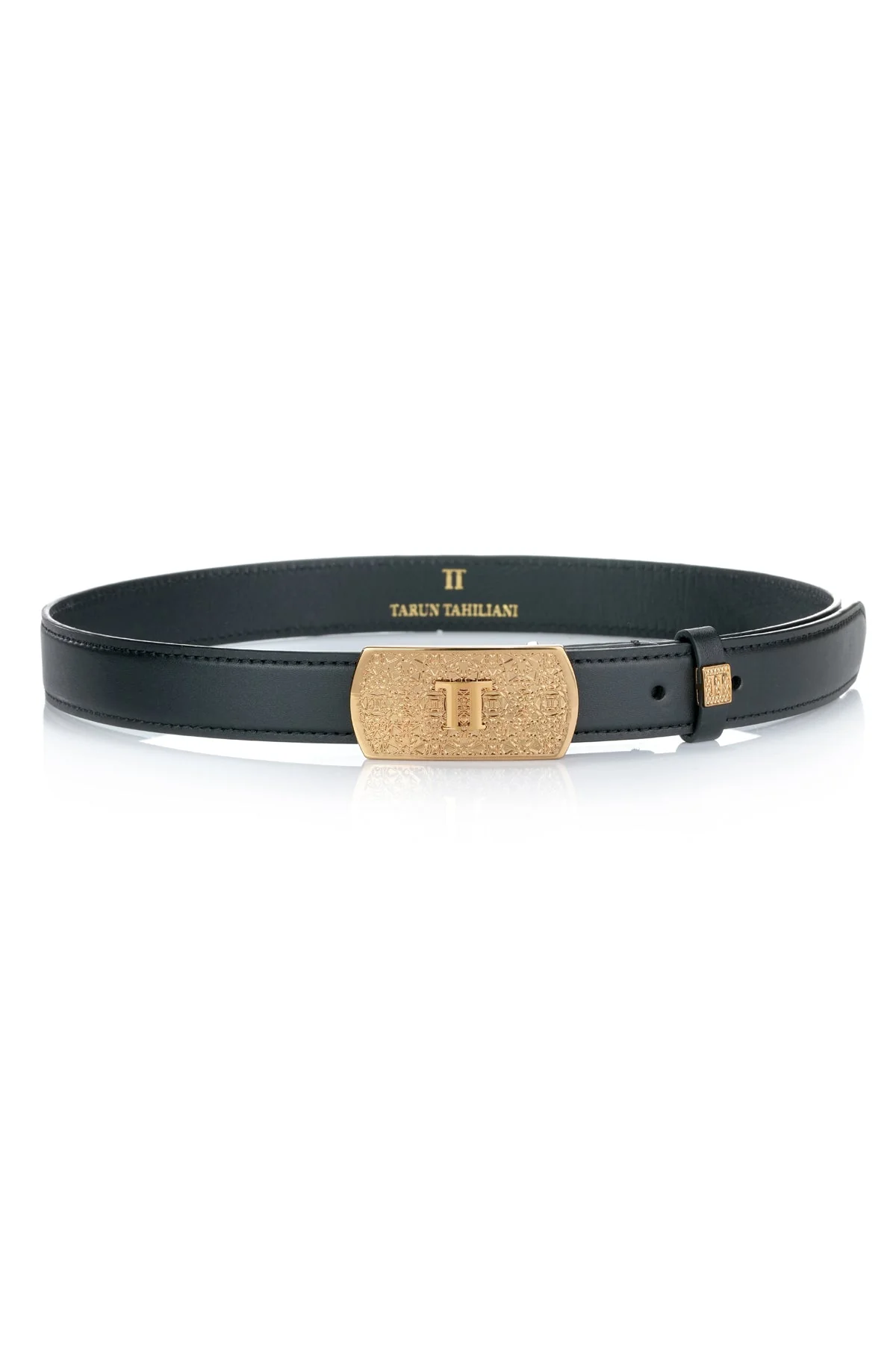 Classic Leather Monogram Belt - Image 4