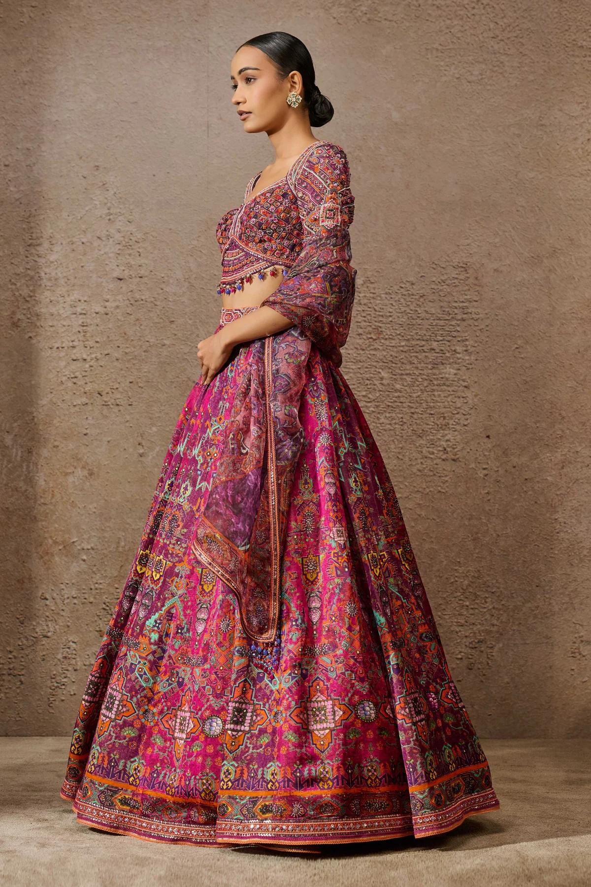 Otherworldly Classic Printed Lehenga - Image 2