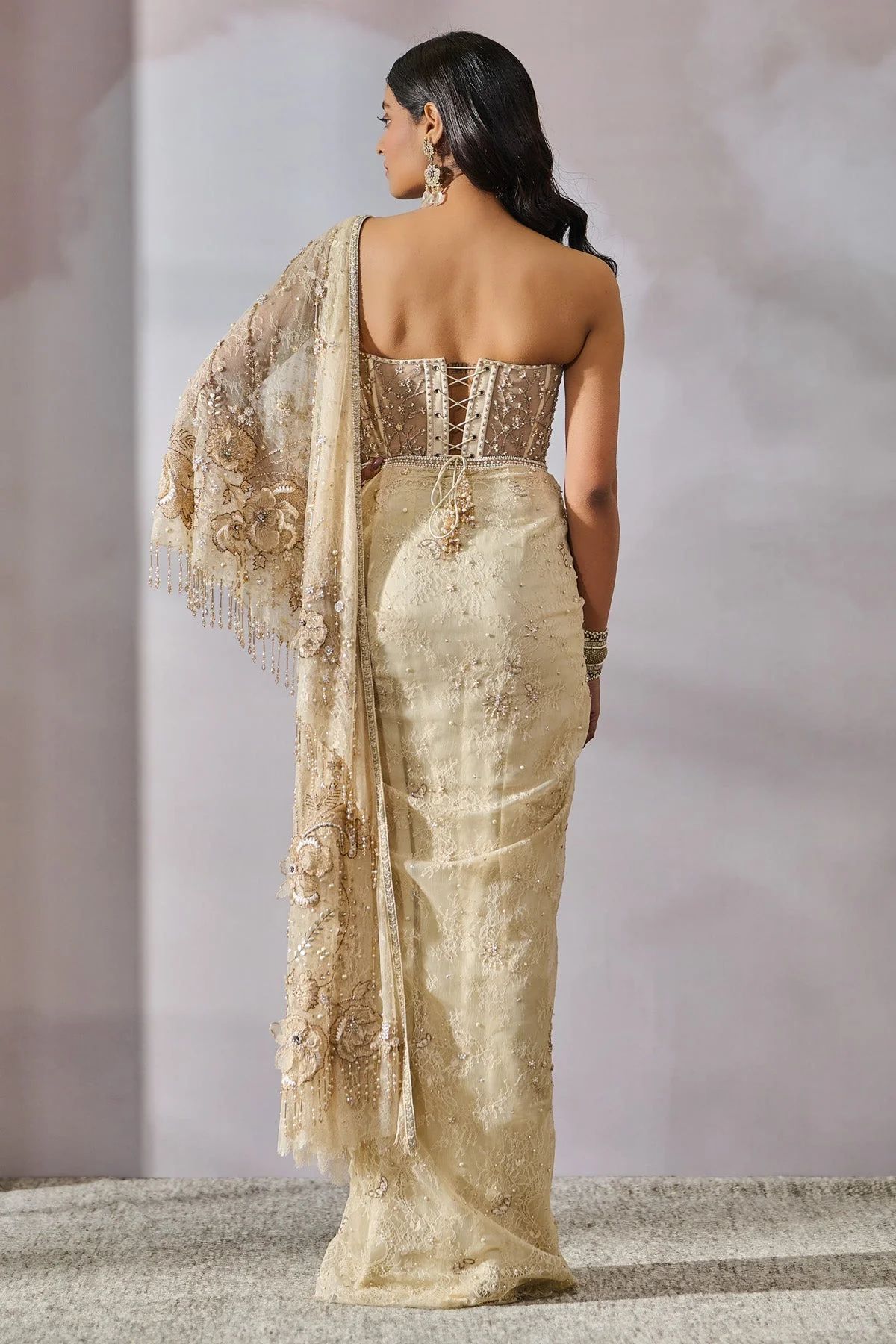 SOL Corset Concept Saree - Image 2