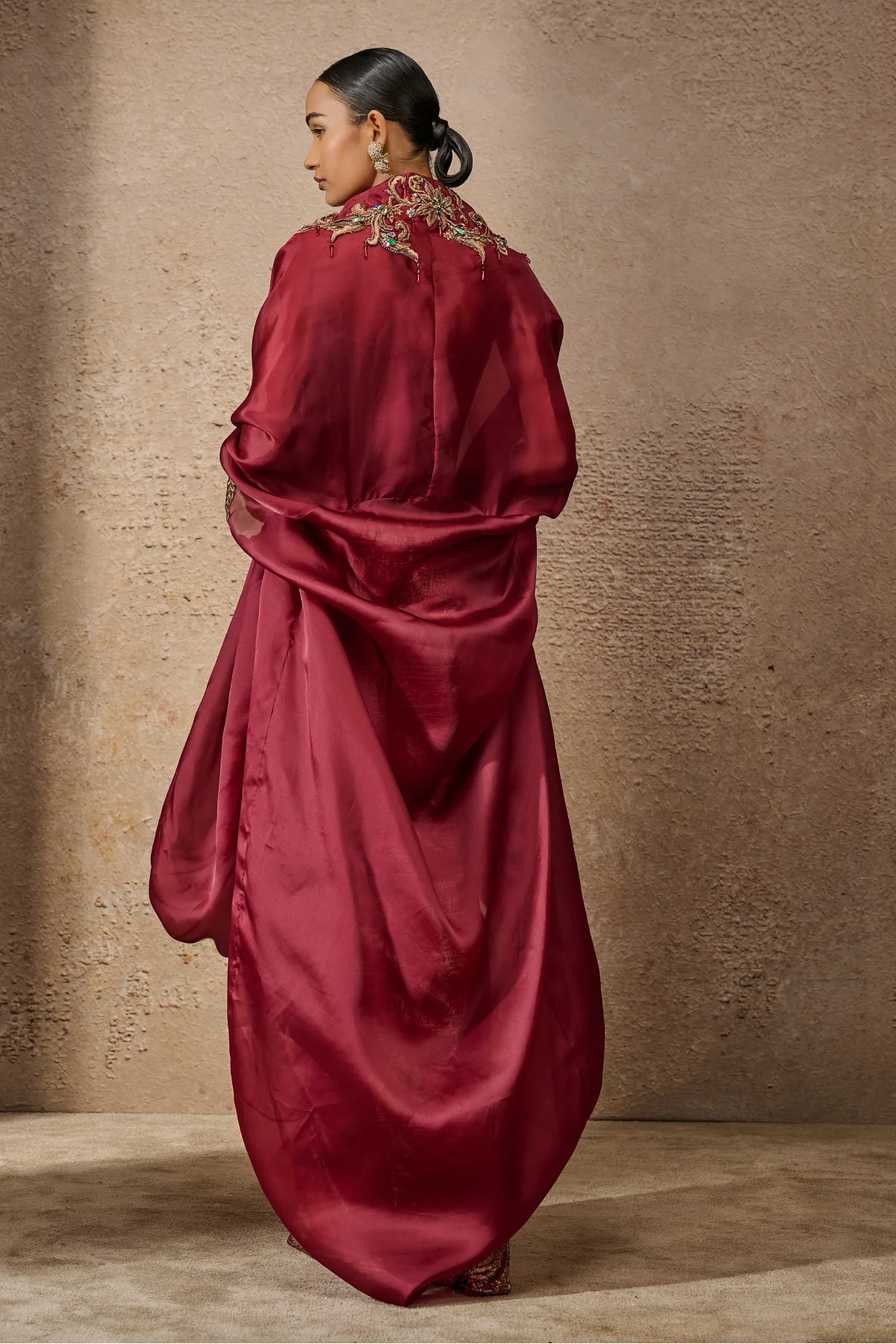 Otherworldly Corset, Drape And Cape Co Ord Set - Image 4