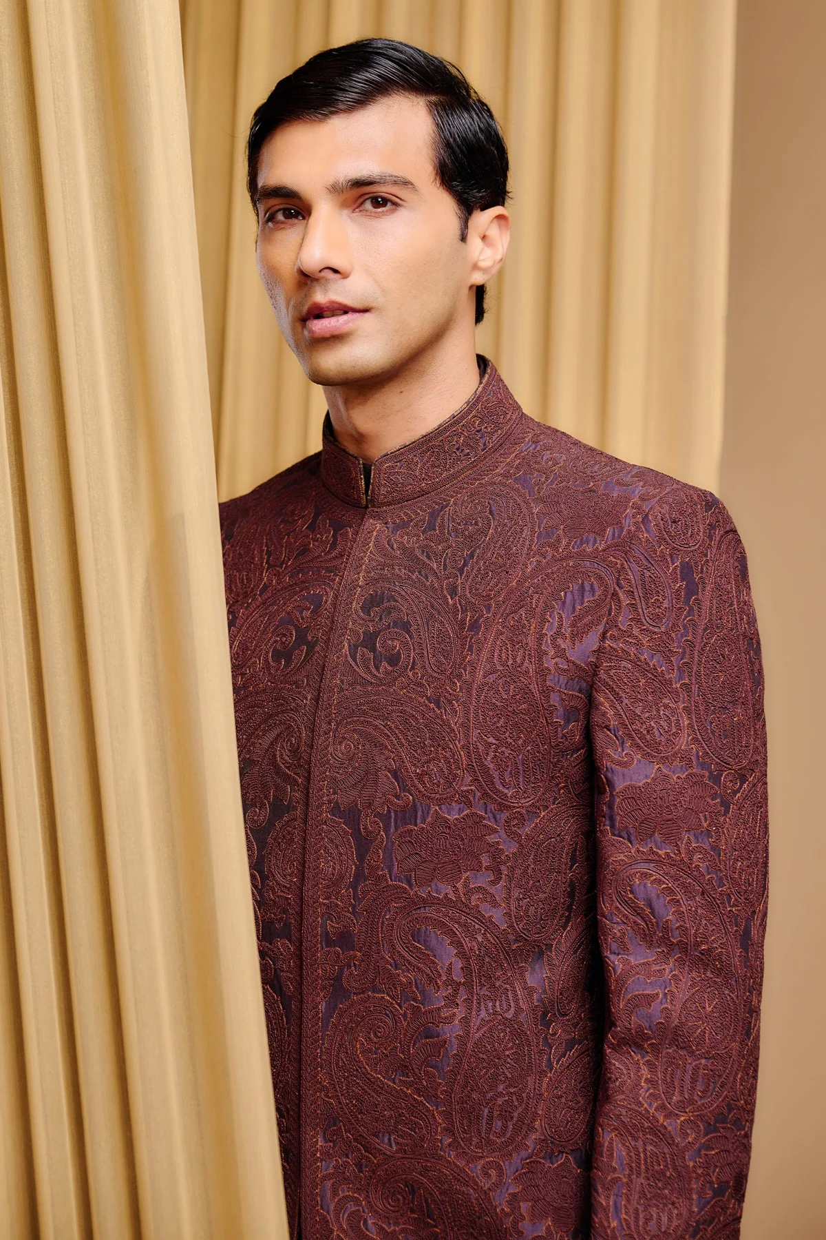 Otherworldly Embroidered Bandgala Set - Image 3