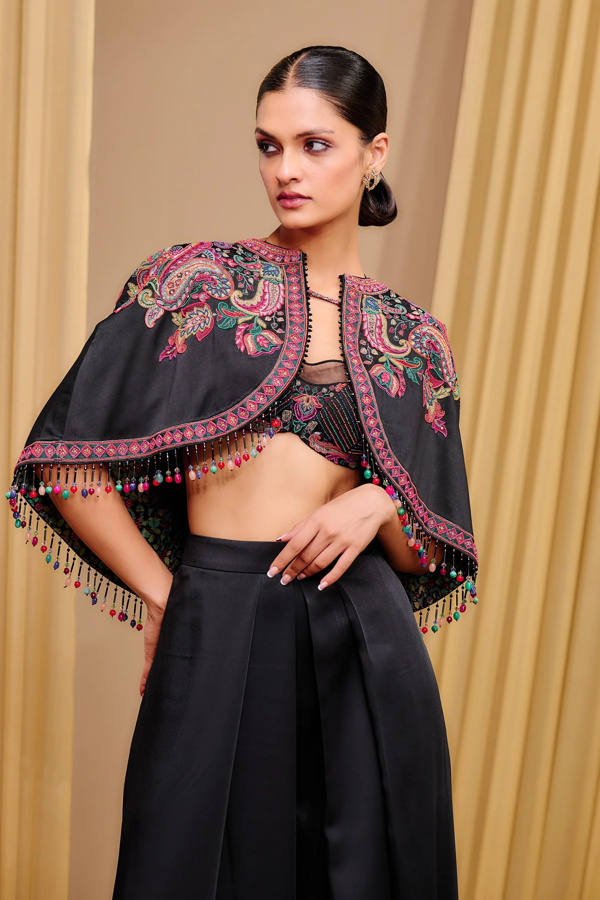 Embroidered Cape - Image 3