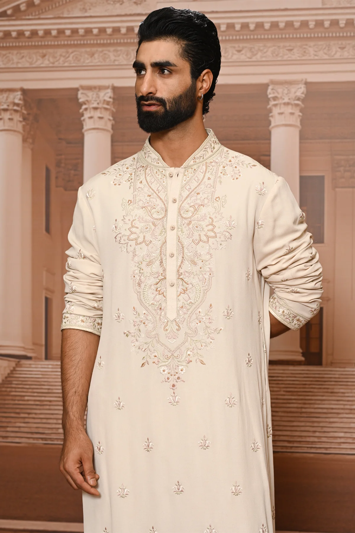 Ever Bloom Embroidered Kurta Set - Image 3