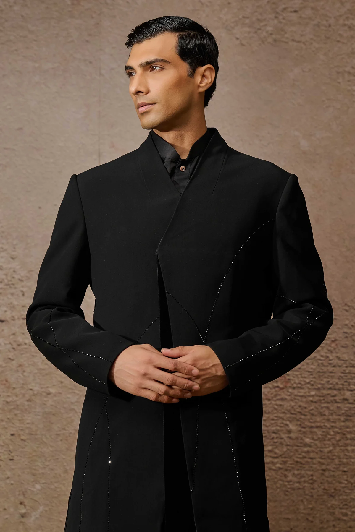 Otherworldly Indo Western Sherwani Set - Image 3