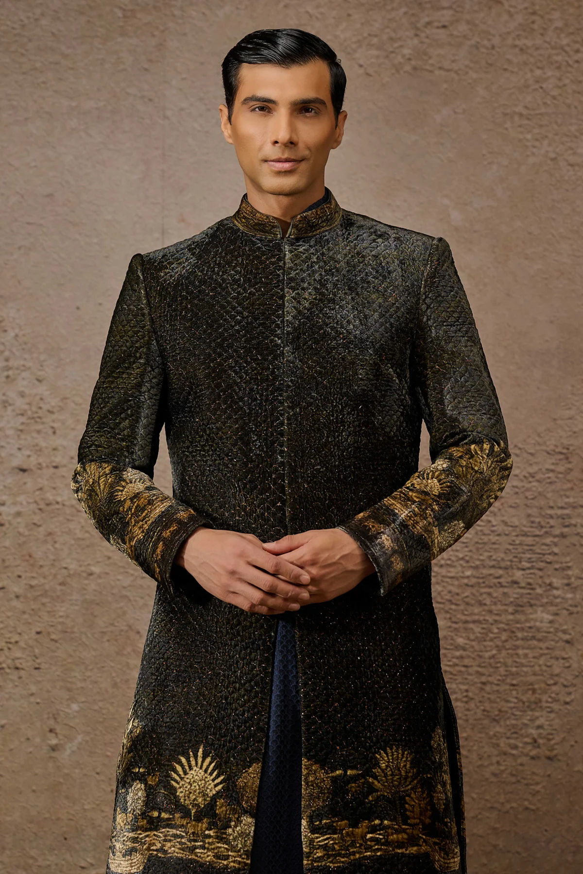 Otherworldly Indowestern Sherwani Set - Image 3