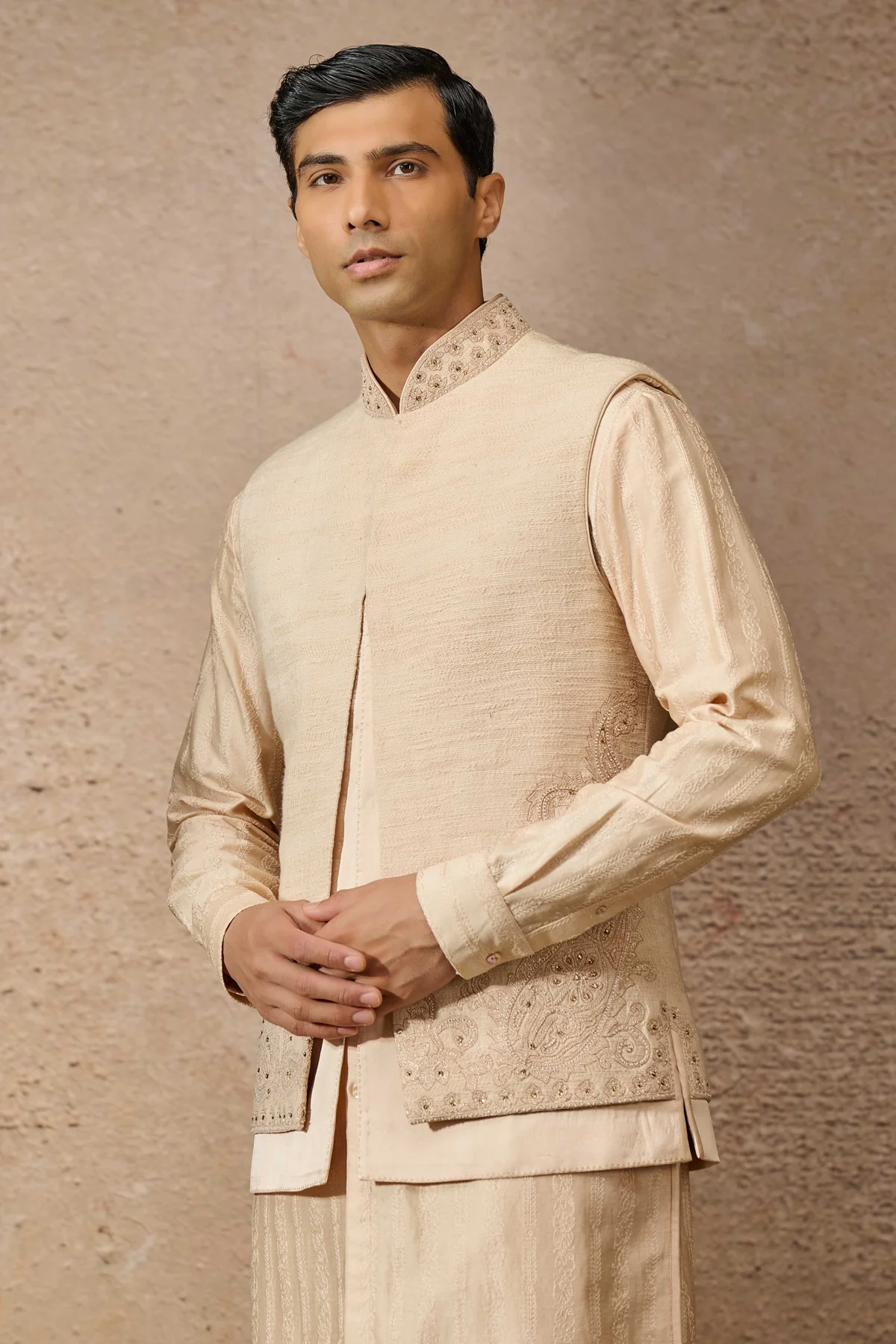 Indowestern Waistcoat Set - Image 3