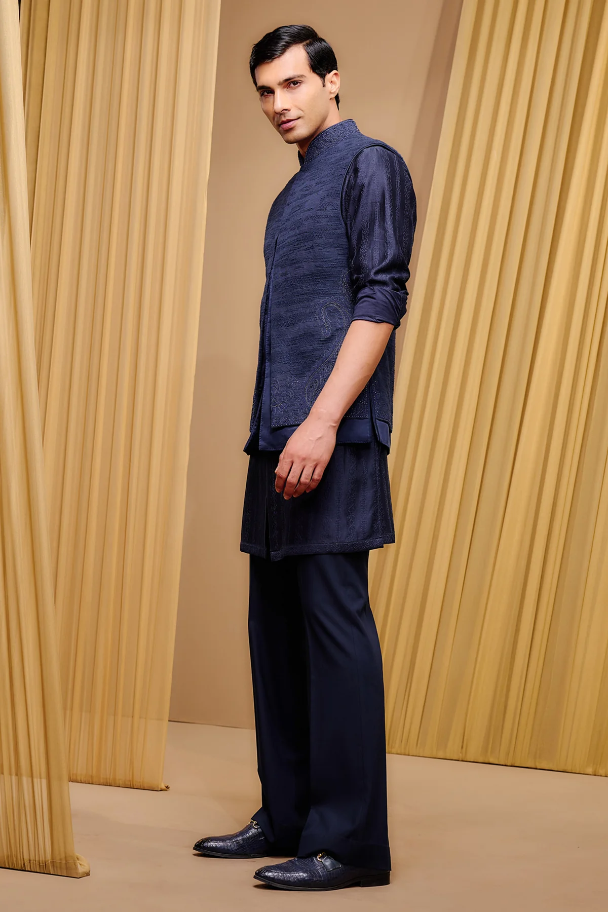 Indowestern Waistcoat Set - Image 2