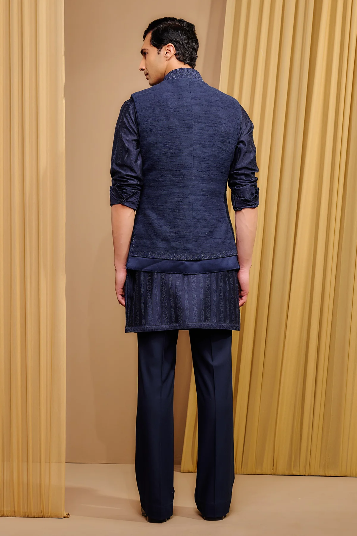 Indowestern Waistcoat Set - Image 4