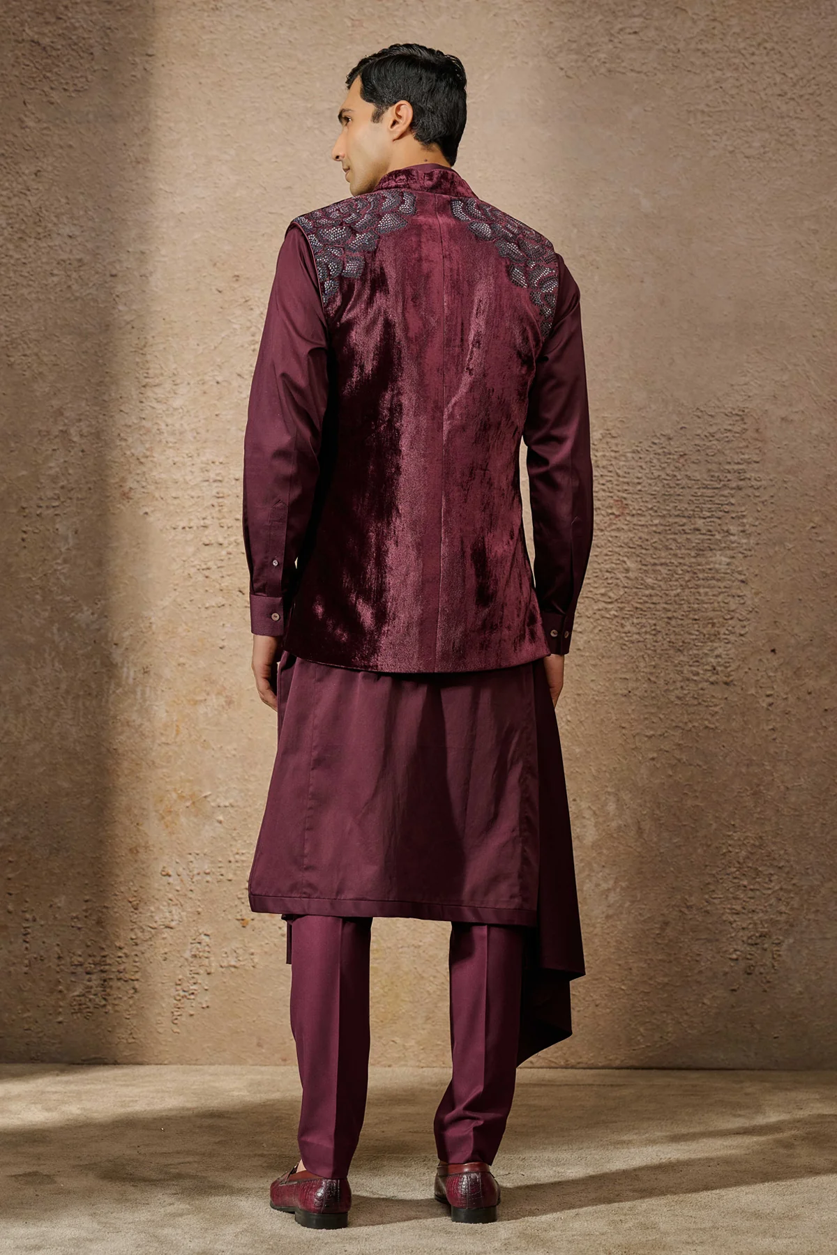 Otherworldly Indowestern Waistcoat Set - Image 4