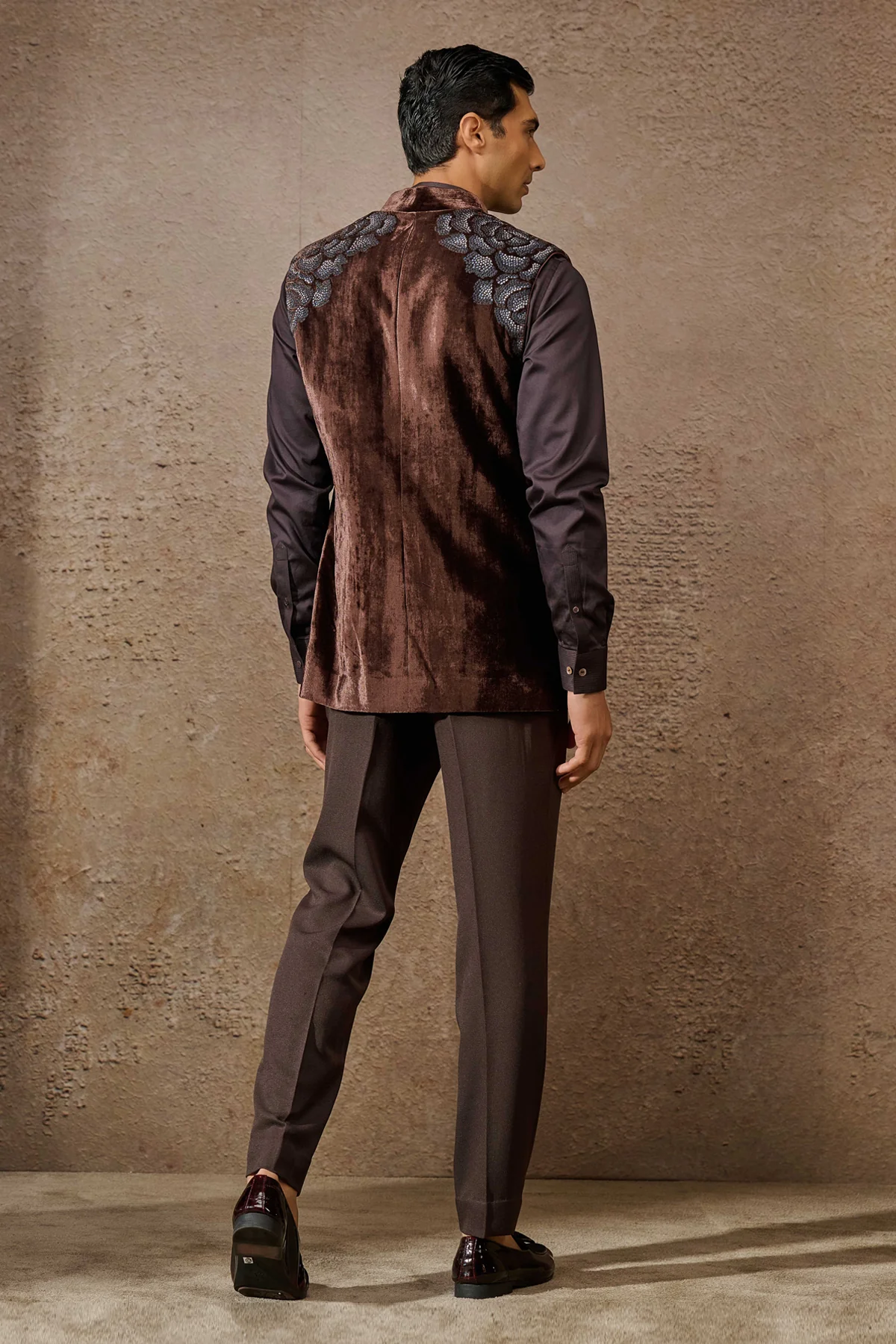 Otherworldly Indowestern Waistcoat Set