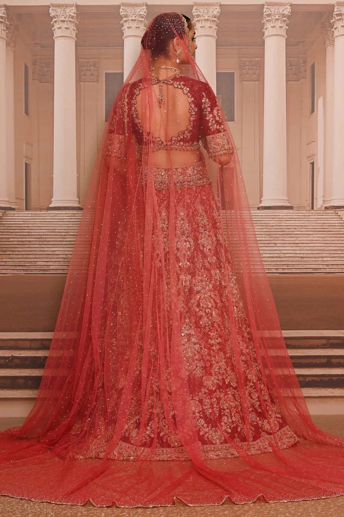 Ever Bloom Kashmiri Dori-Embroidered Lehenga - Image 7