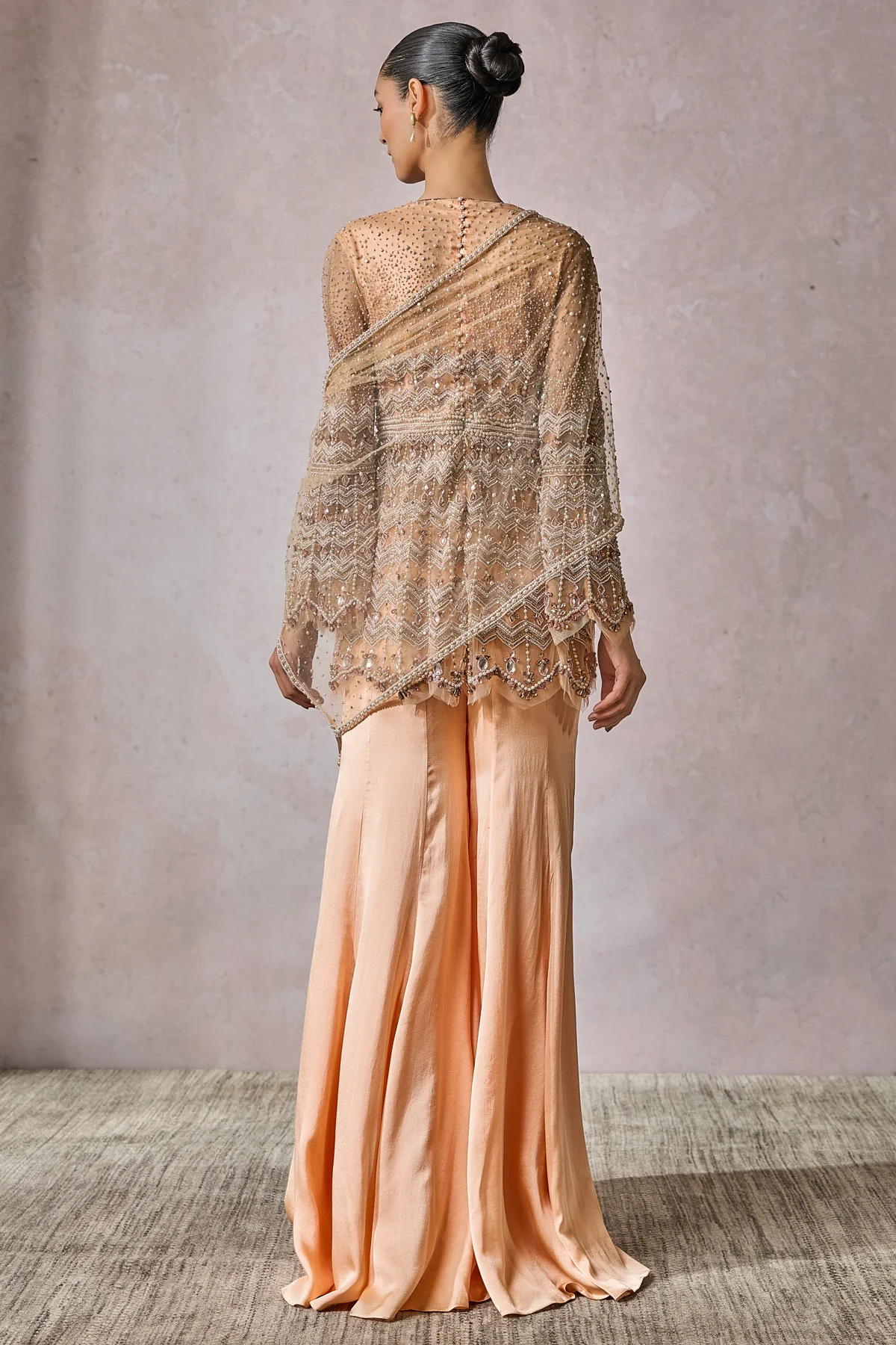 SOL Kurta Scarf Sharara - Image 2