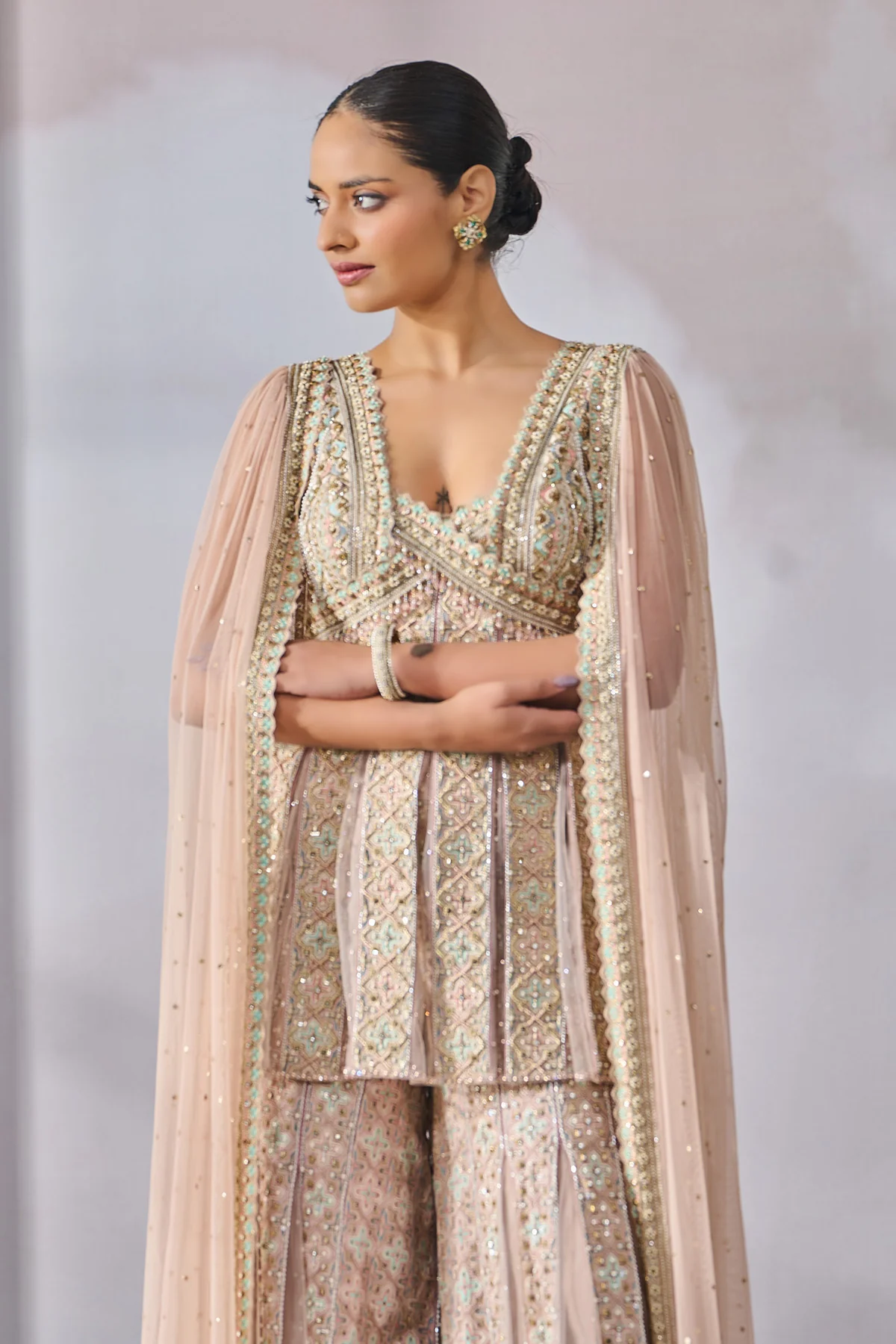 SOL Kurta Sharara Wings - Image 3