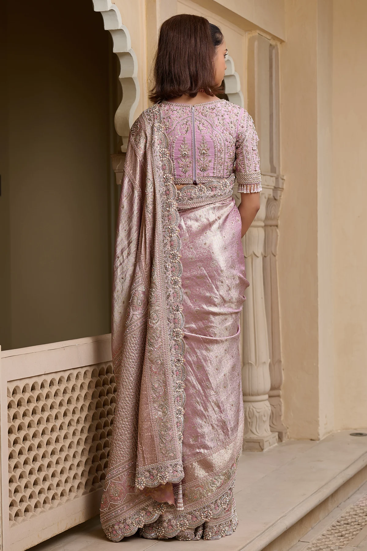 Quintessence Marori Kanjivaram Saree - Image 3