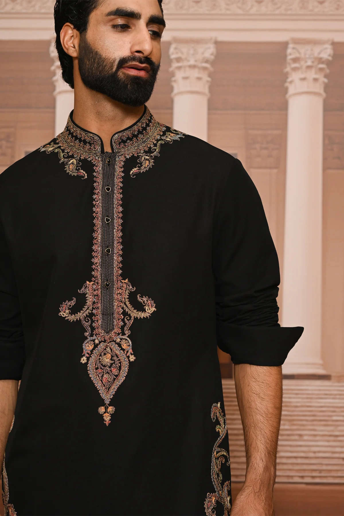 Ever Bloom Paisley Waistcoat Set - Image 4