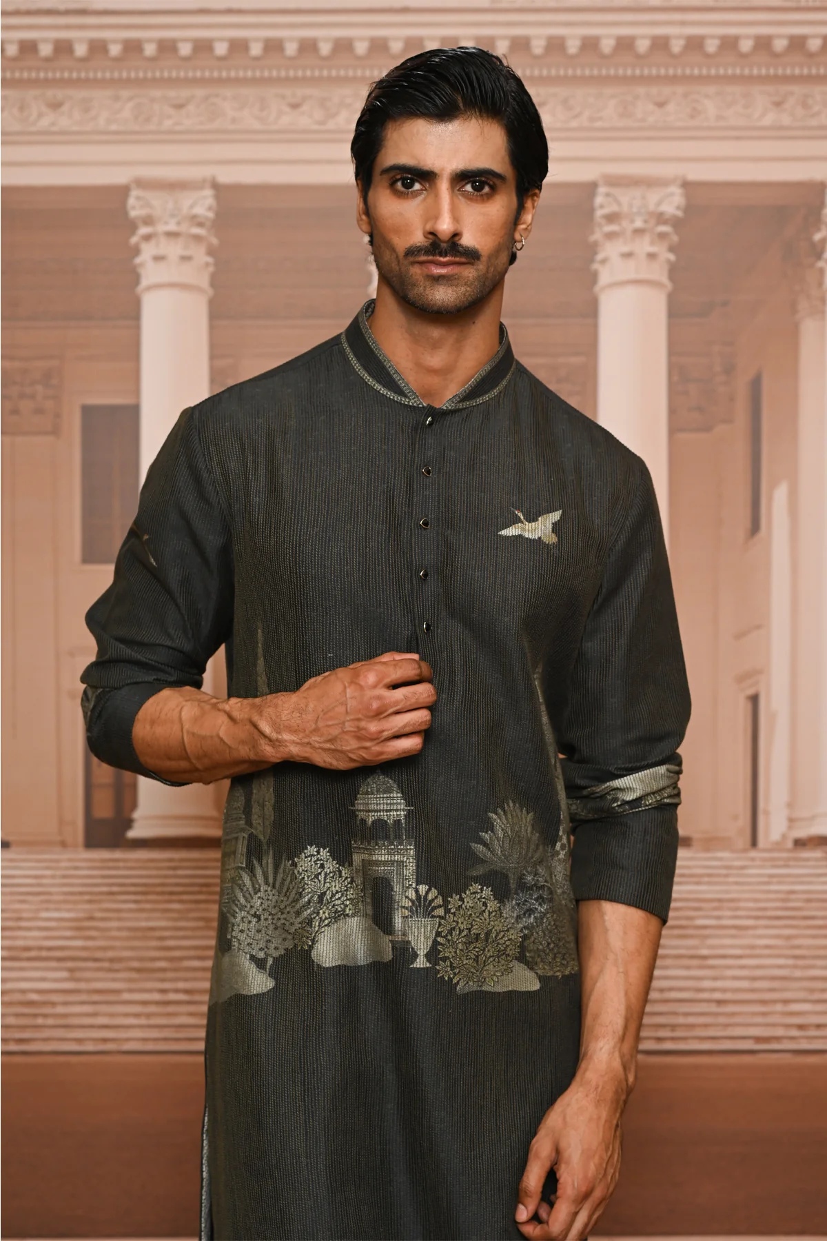 Ever Bloom Pichwai Kurta Set - Image 3