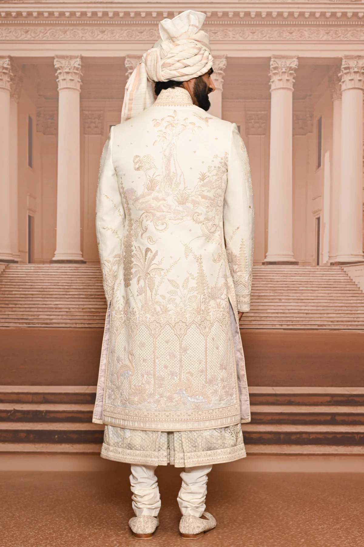 Ever Bloom Pichwai Sherwani - Image 7