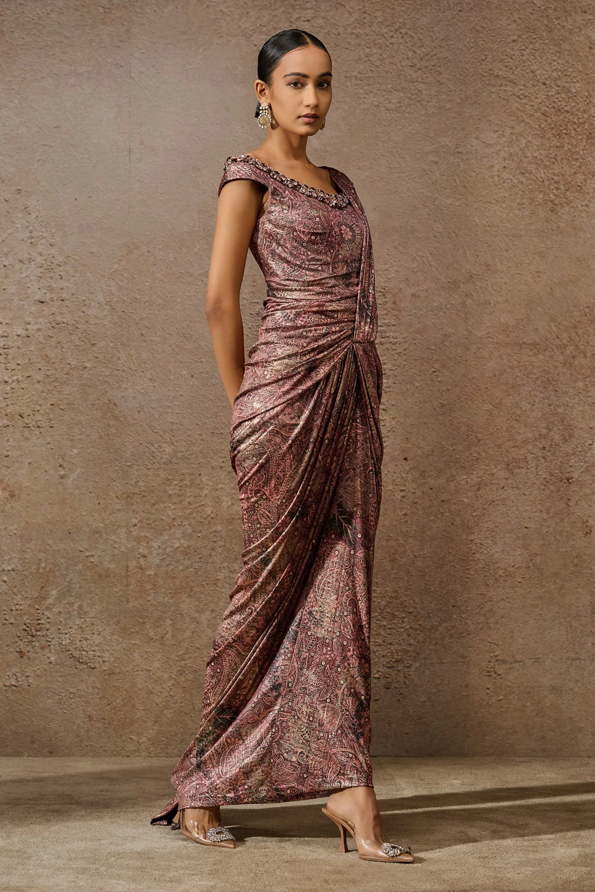 Otherworldly Printed Concept Saree