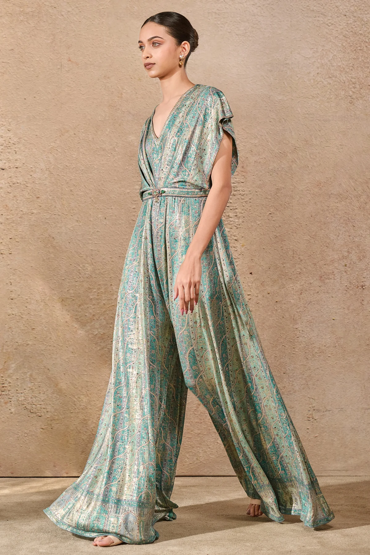 Languid Summer Printed Jumpsuit - Image 4