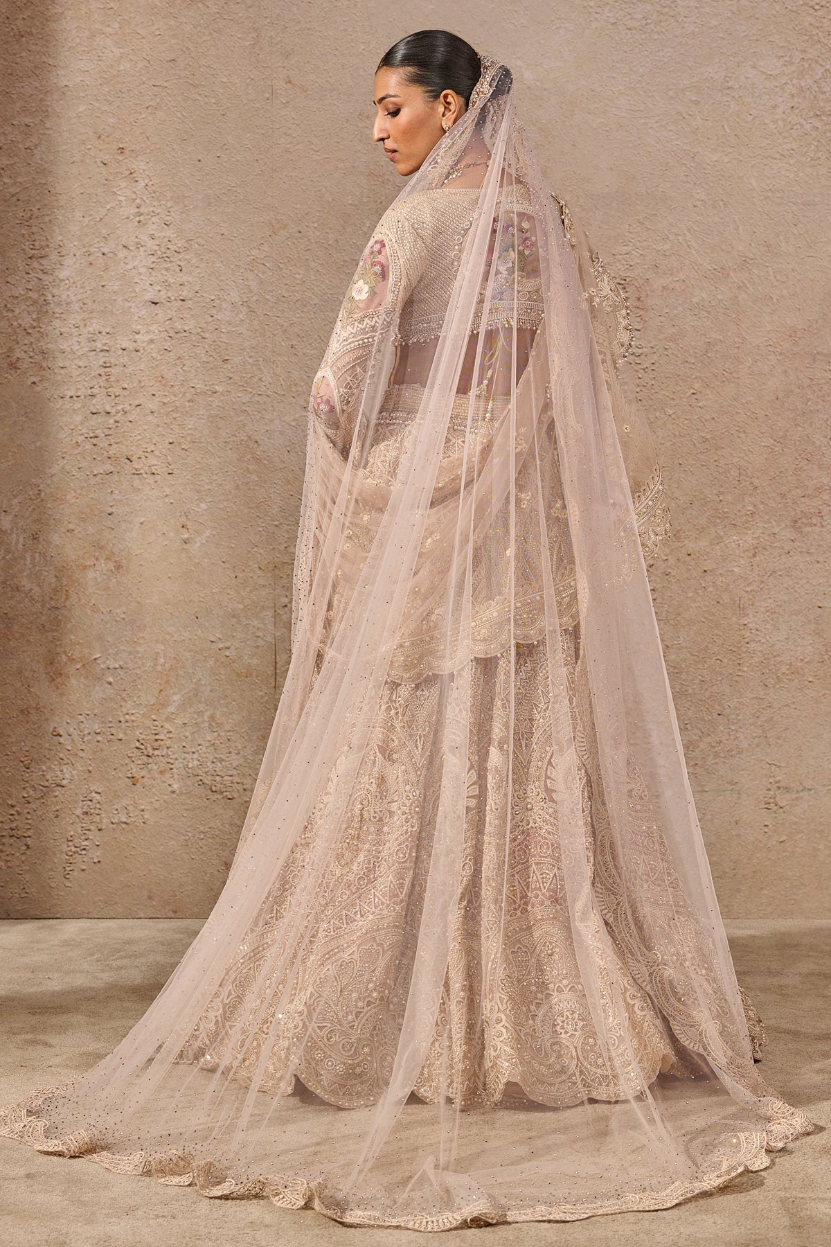 Timeless Resham Embroidered Lehenga - Image 2