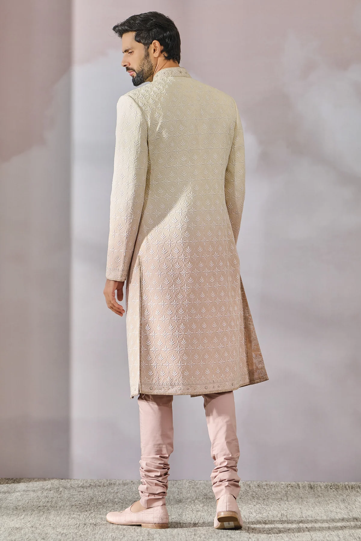 SOL Sherwani Churidar Kurta - Image 4